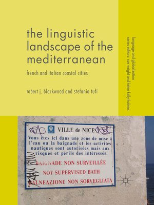 cover image of The Linguistic Landscape of the Mediterranean